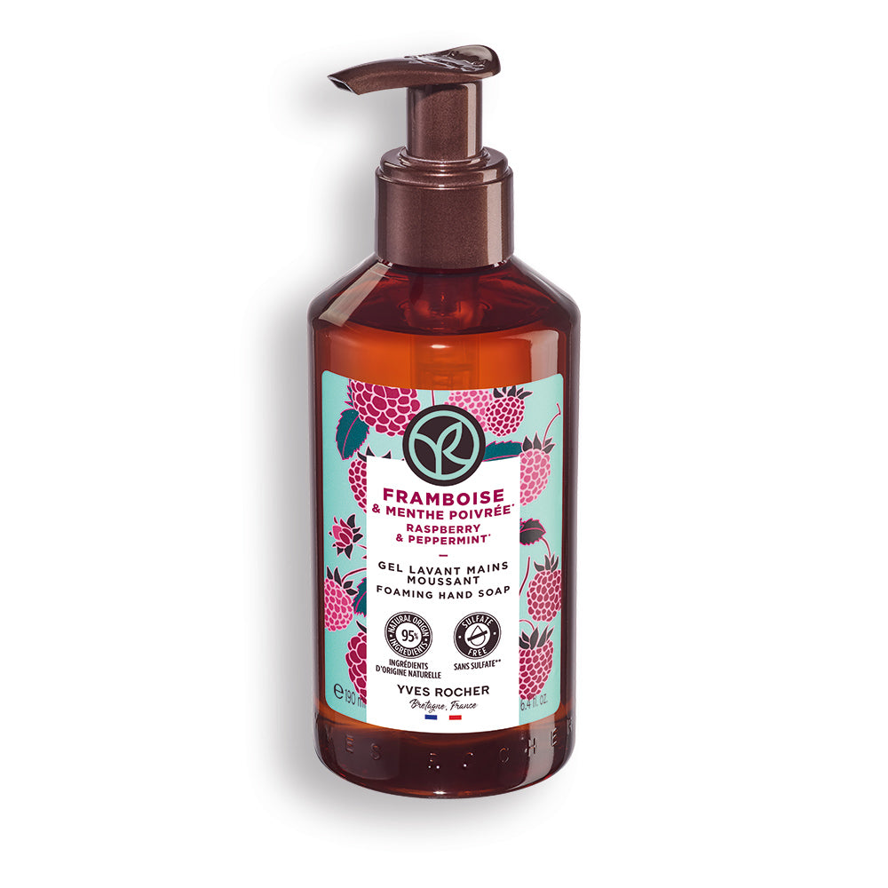Raspberry & Peppermint Foaming Hand Soap