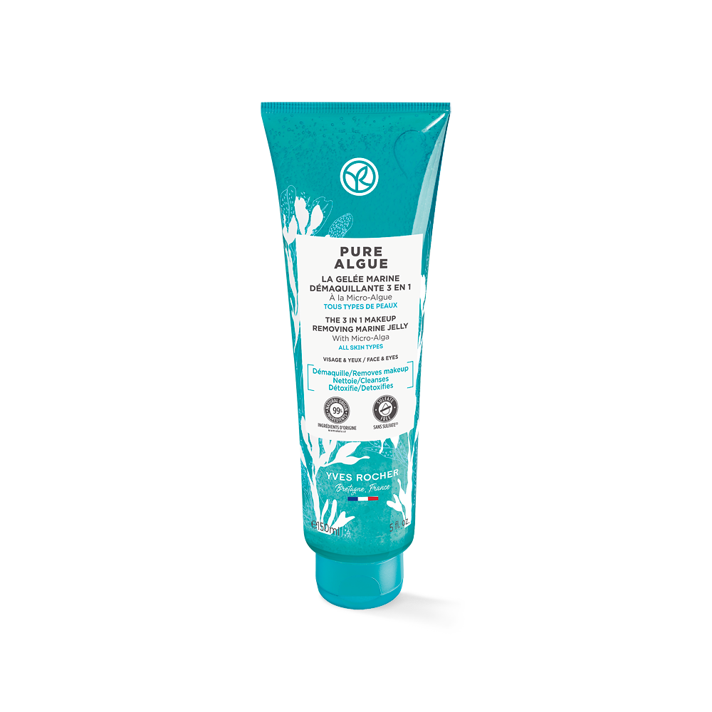 3 in 1 Makeup Removing Marine Jelly - Pure Algue
