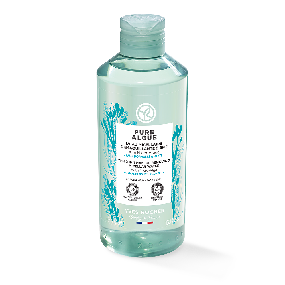 2 in 1 Makeup Removing Micellar Water - Pure Algue