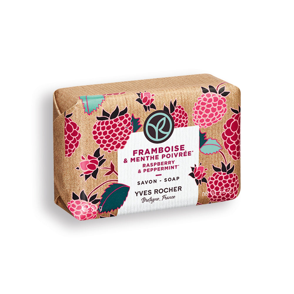 Raspberry & Peppermint Soap